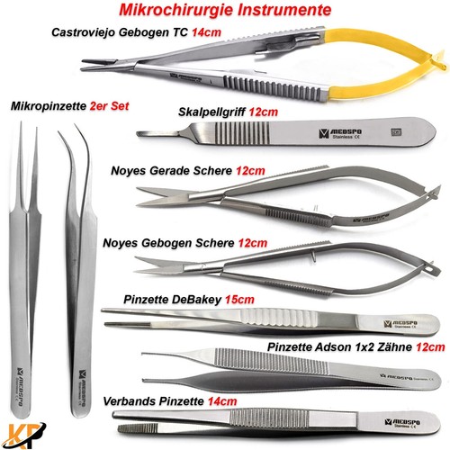 Mikrochirurgie instrumente set - mikrochirurgie,