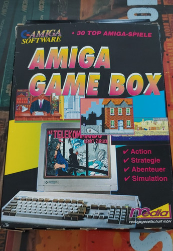 Amiga game box commodore - amiga,