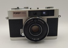 Porst 135L analoge Messsucherkamera m. Color Spezial 2.7/38mm Obj. -Beli defekt 