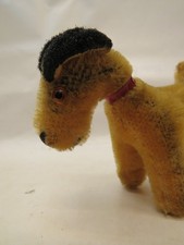 X-39328	Stofftier Hund, L. ca. 12 cm, mit Gebrauchsspuren