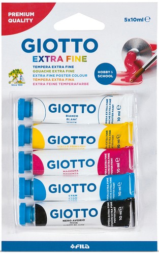 Giotto gouachefarbe extra fine - extra,