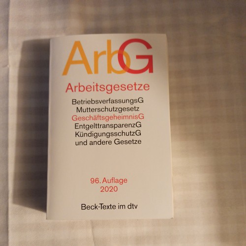 Arbg arbeitsgesetze - arbg, 96