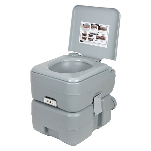 Campingtoilette tragbare 20l - campingtoilette,