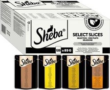 120x85g SHEBA Nassfutter MIX