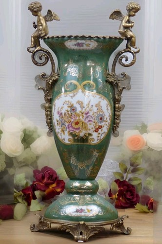 Porzellanvase engel - porzellanvase,