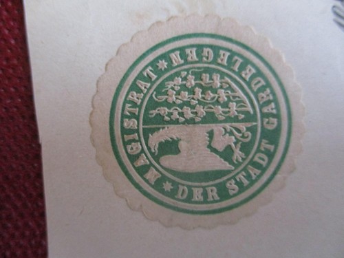 Siegelmarke magistrat - siegelmarke,