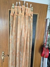 Schlaufenvorhang orange