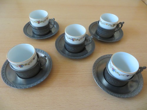 Porzellan mokkatassen im - 5,
