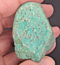 Amazonit, einseitig poliert
