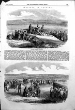 Original alter antiker Druck