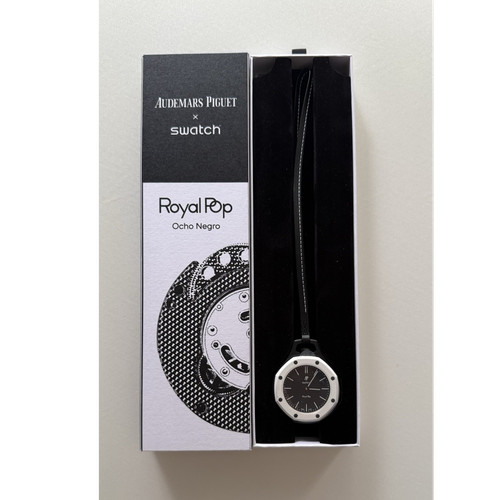Swatch royal pop ocho - royal, negro