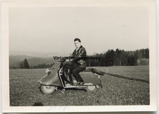 Z1227 Foto 60er Jahre Vespa