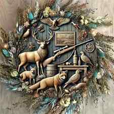 Rustikal Hirsch Jagd Metall