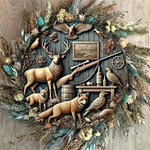 Rustikal hirsch jagd - rustikal,