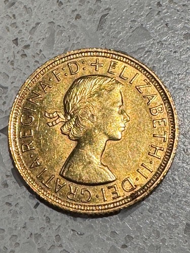 Sovereign goldmünze 1958 - 1,