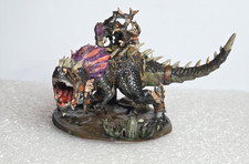 Goblin auf T-Rex fertig bemalt