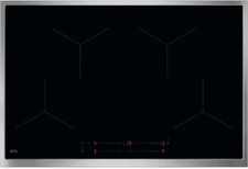 AEG OIO84A00XB Autarkes Induktionskochfeld, 76,6 cm breit, Timer, Kindersicherun