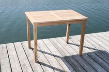 Gartentisch Paris in premium Teak 100 x 70 cm