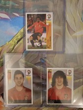 Panini Sticker Euro 2008 Spanien Carles Puyol/David Villa