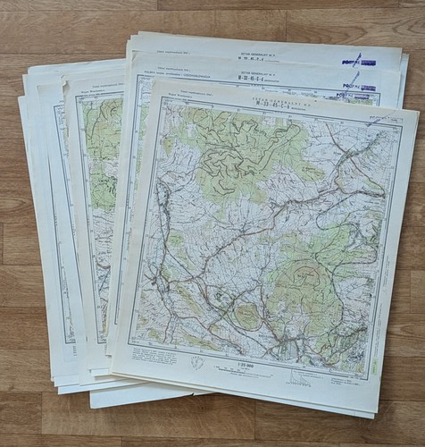 Karten topographie - karten,