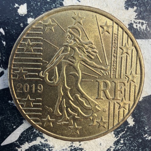Frankreich eurocent münze - frankreich, 50-eurocent-münze