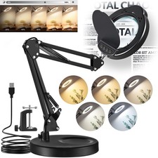 Lupe mit Licht und Ständer