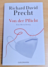 Richard David Precht: Von der Pflicht | Buch | Zustand sehr gut