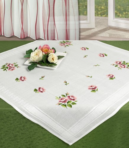 Stick tischdecke mit garn - garn,