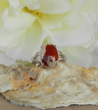 FEUER OPAL Ring in 925er Silber gefaßt