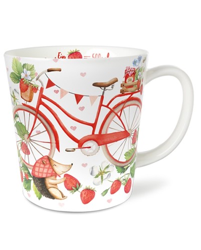 Erdbeerpicknick jumbo becher - erdbeerpicknick,