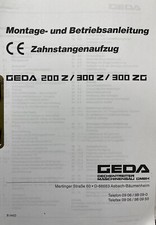 GEDA 200Z/300Z/300ZG