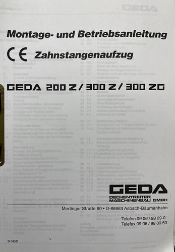 Geda 200z 300z - geda, 200z/300z/300zg