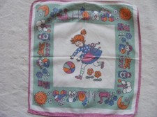Taschentuch Kinder Kindertaschentuch Mädchen Kind Blume Patchwork vintage alt