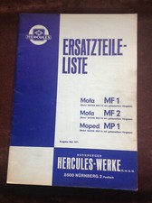 Original Ersatzteilliste
