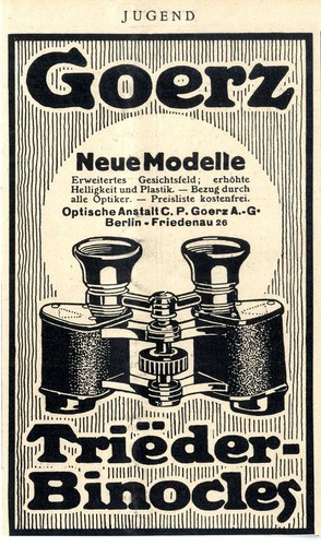 Optische anstalt goerz - anstalt, c.p.goerz