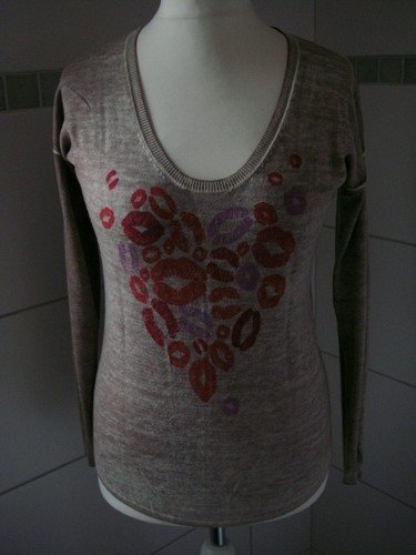 Smilla pullover braun kussmund - pullover,
