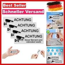 4x Videoüberwachung Kamera