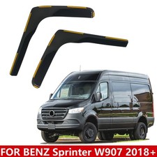 2-Tlg In-Kanal Windabweiser Regenabweiser Für Mercedes Sprinter W907 Ab 2018