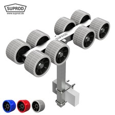 8er Sliprollen Slipwagen Sliphilfe Bootstrailer EVA-Reifen RKSRLB-8-EVA Ø 120 mm