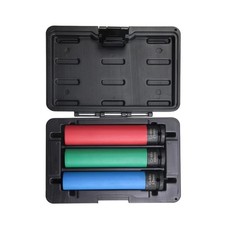 Radnuss Steckschlüsselsatz extra lang 1/2" Antrieb 3-tlg 17,19,21mm Powerhand SIN-170.0032