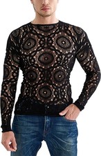 Mingnos Langarm Netzhemd für