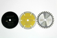 Kreissägeblatt Set 89 x 10 mm für Mini Kreissäge Tauchsäge Diamant, Hartmetall 