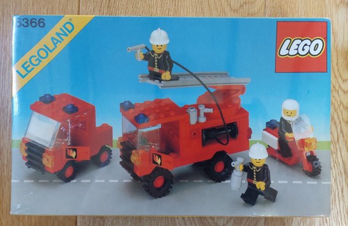 Lego 6366 fire and - lego, 6366-