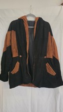 Vintage JACKE mit KAPUZE GR 36