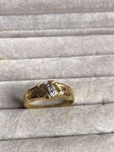 Ring gold 333 - 333, bicolor