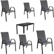 Gartenmöbel Set 7 tlg