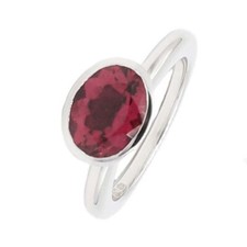 Turmalin Ring Gr. 54 Weißgold