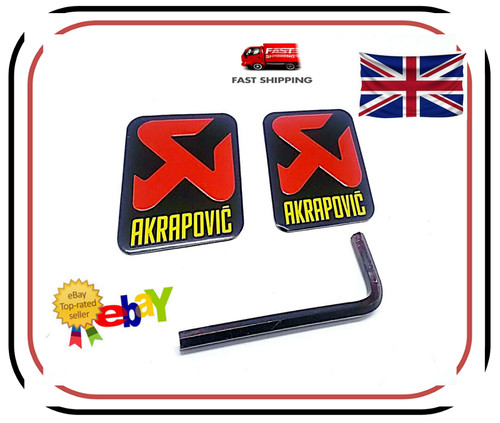 Akrapovic auspuff aufkleber - akrapovic,