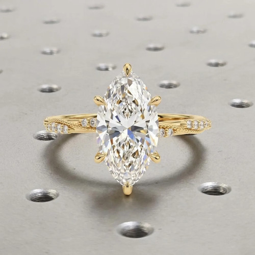 Marquise moissanit 925 - ct,