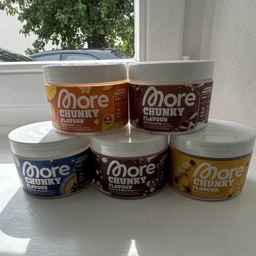More chunky flavour - chunky, –